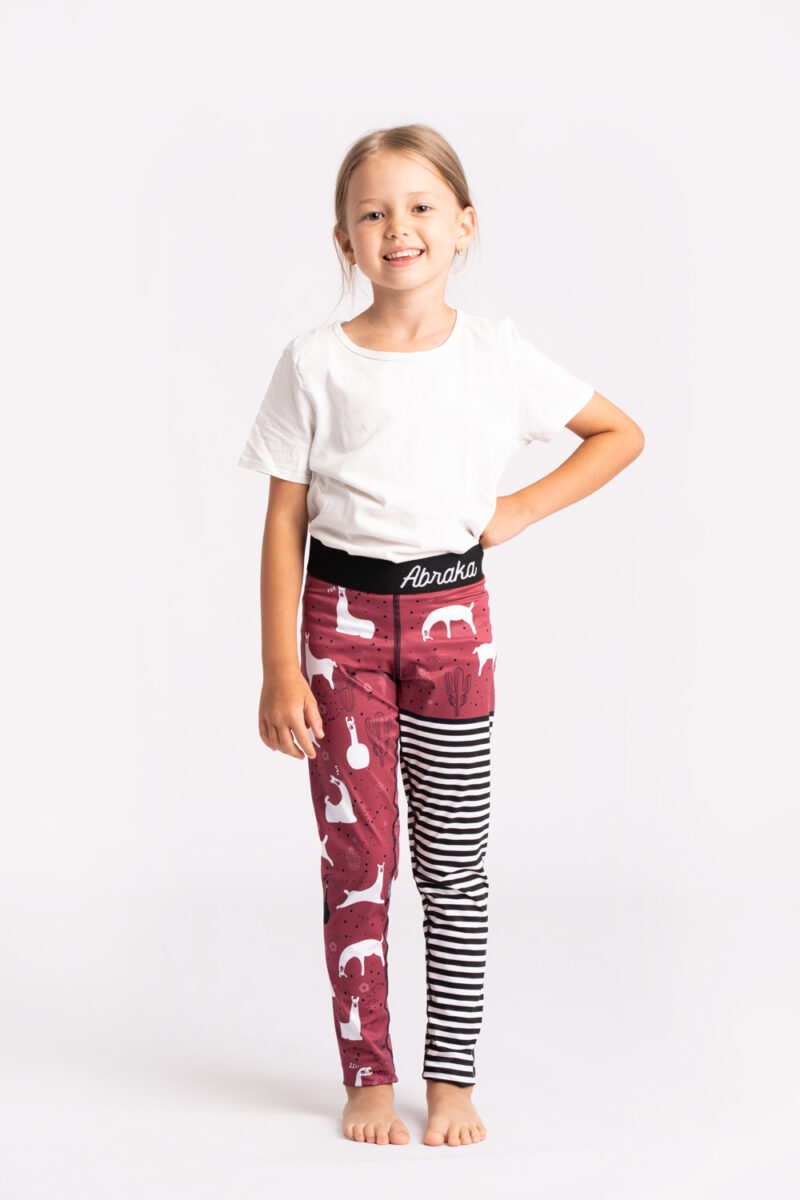 Kids’ leggings - Llamas