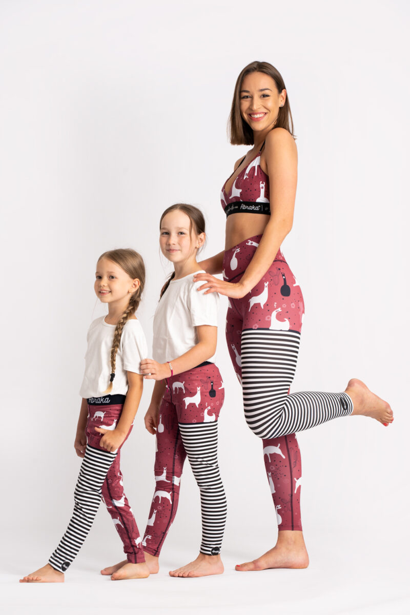 Kids’ leggings - Llamas