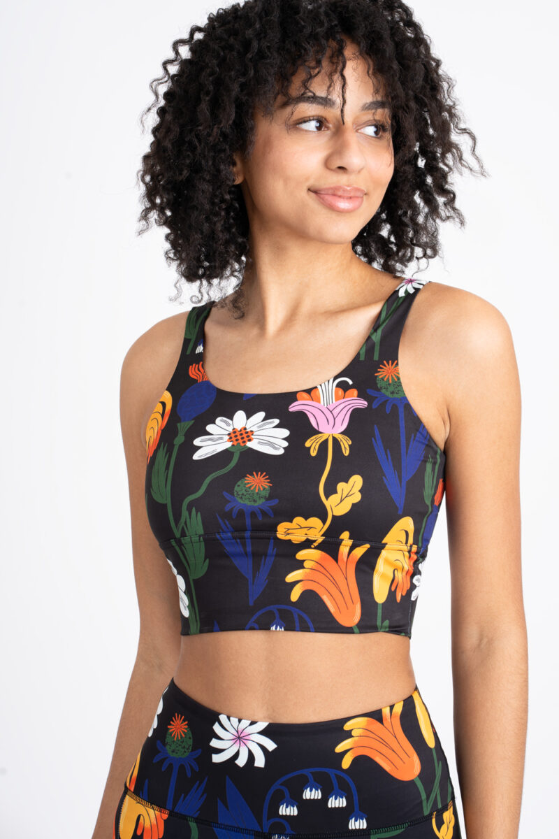 Crop top - Flowers