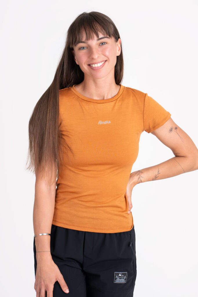 Merino T-shirt - Rooibos