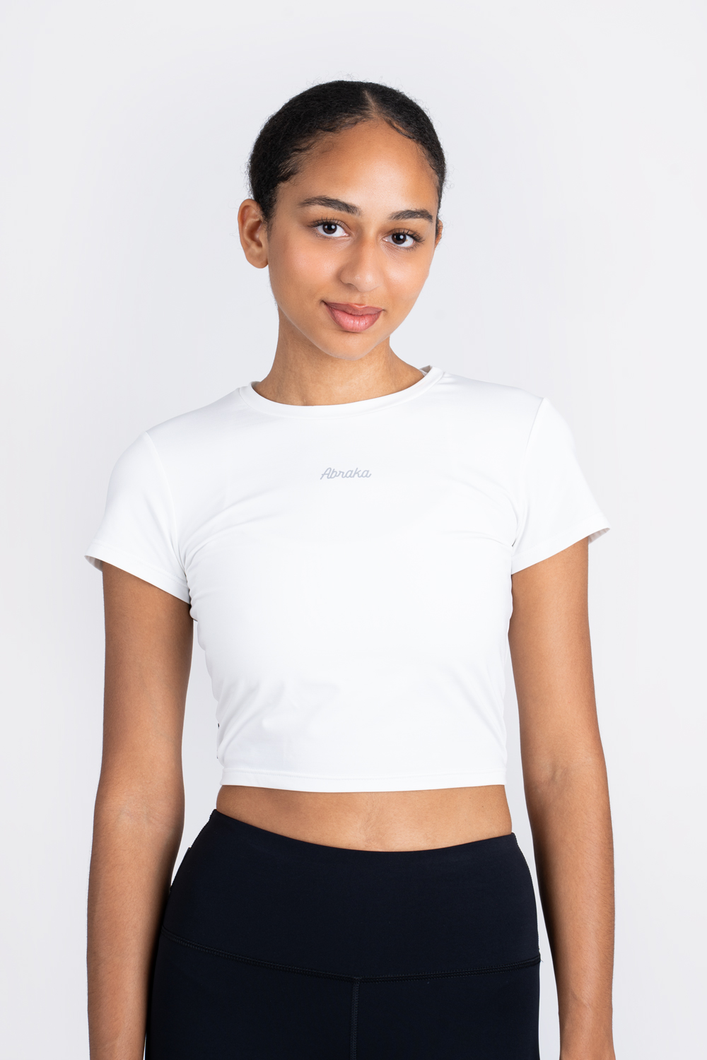 Cropped T-shirt - Ivory