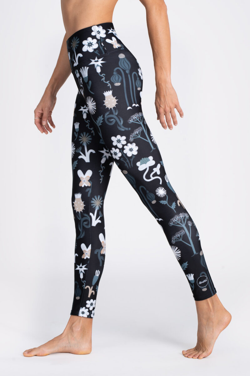 Thermal leggings - Flowerly