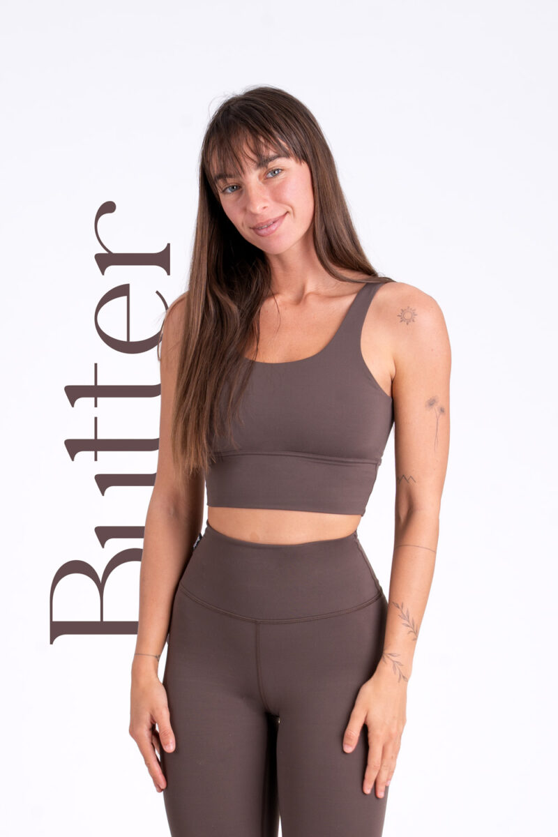 Crop top - Mocha Butter