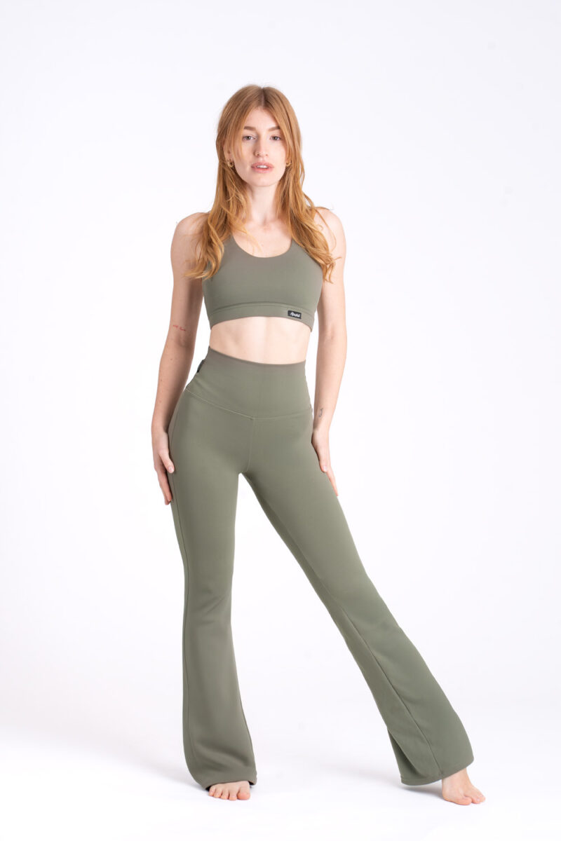 Legíny Flare - Olive Butter