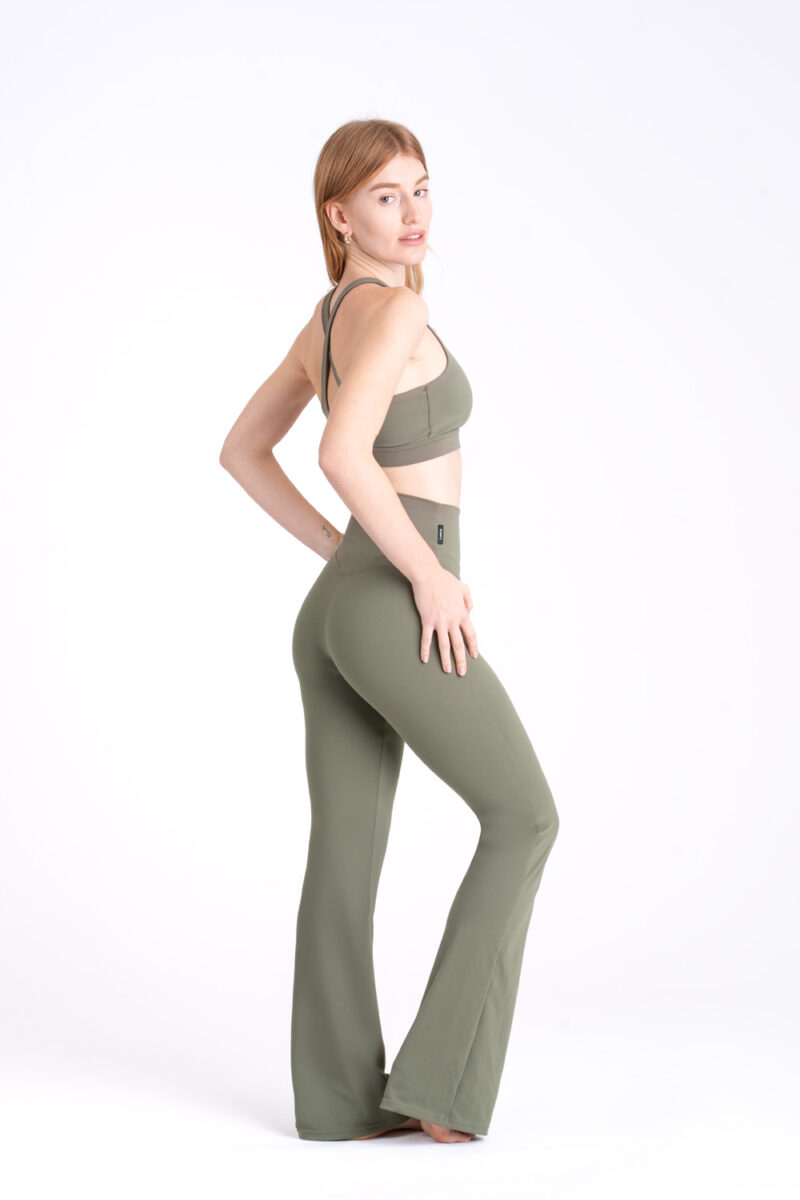 Legíny Flare - Olive Butter