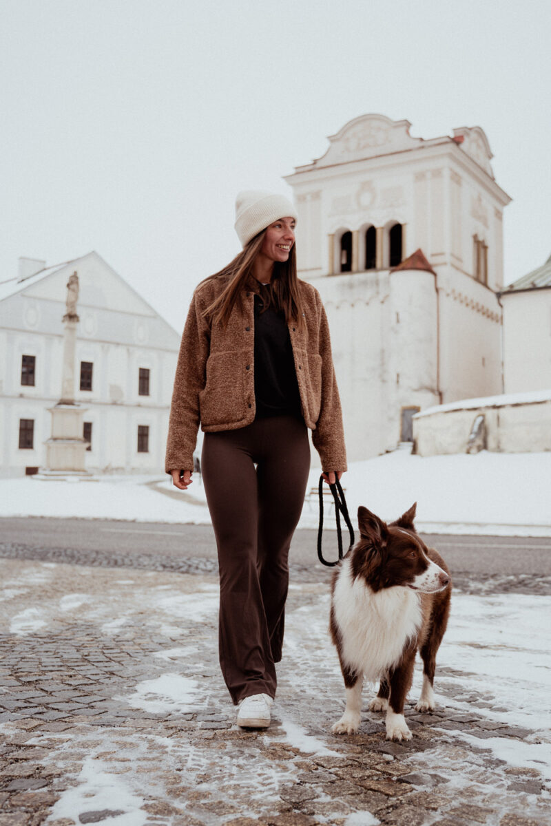 Legíny Flare - Mocha Butter