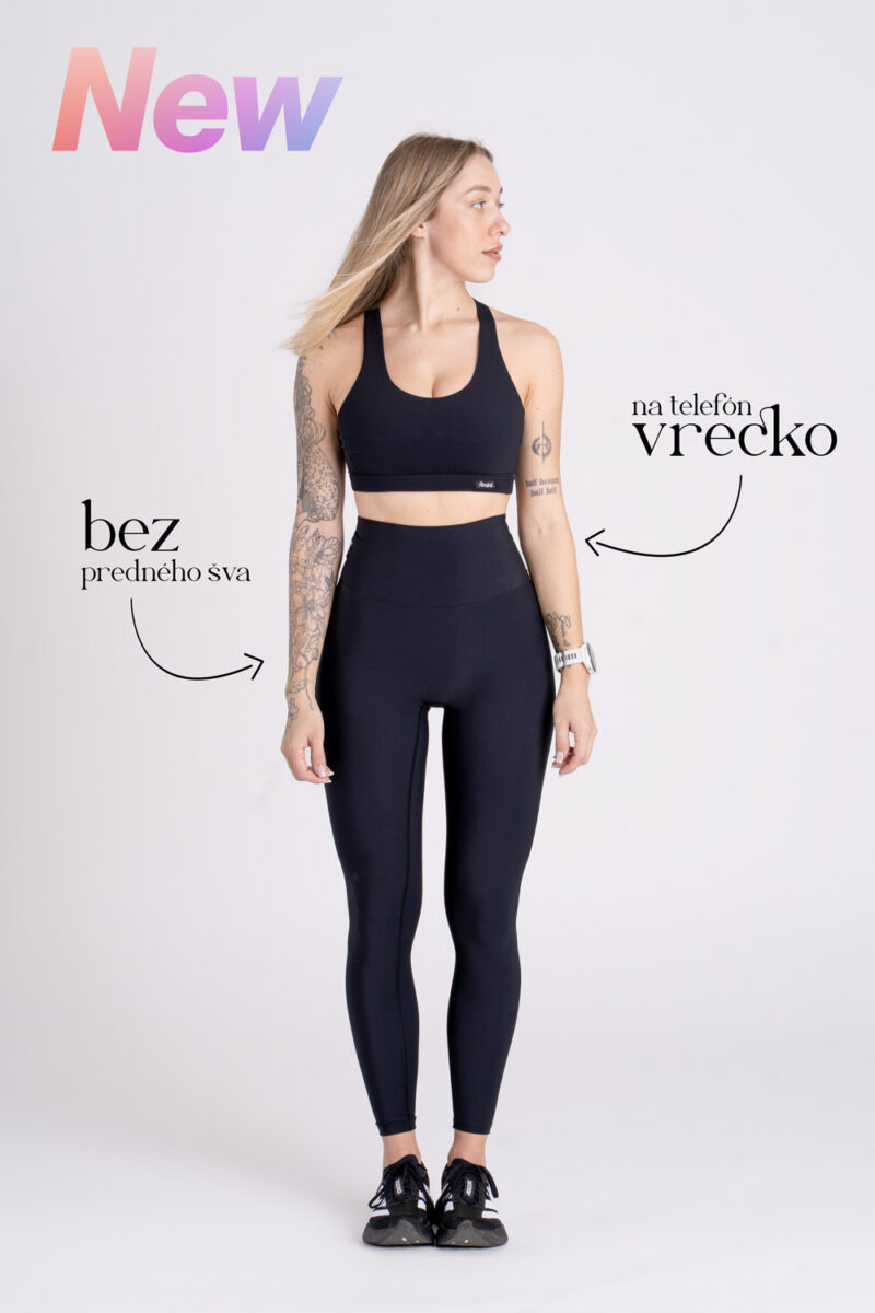 Legíny Move s vreckom - Mamba bez šva