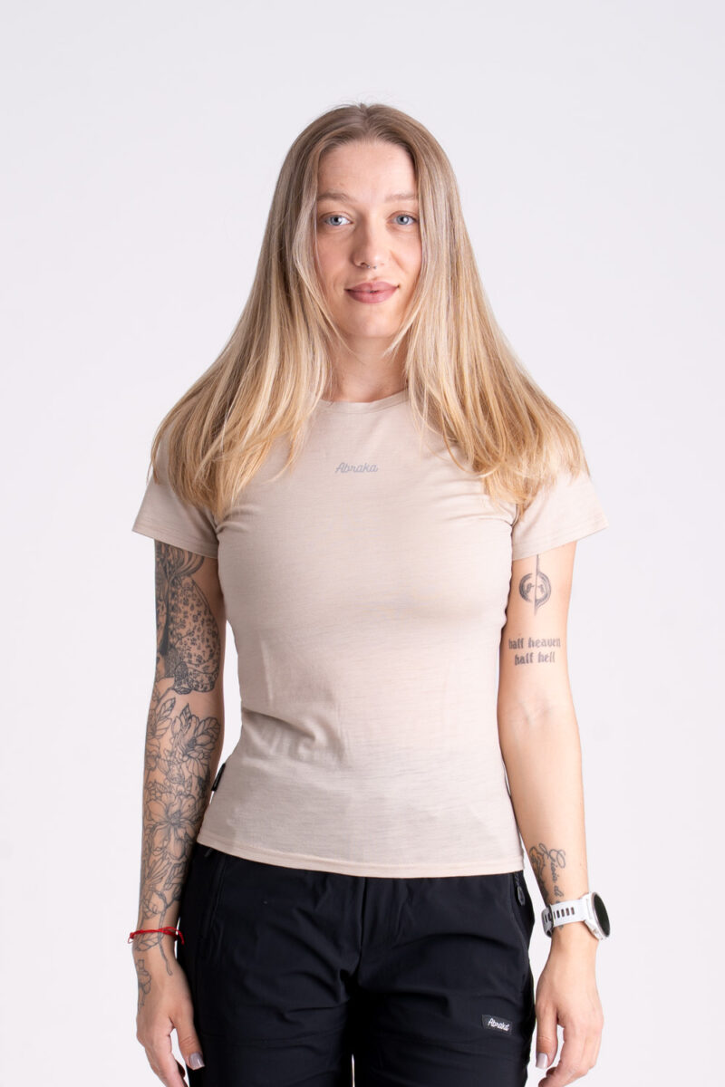 Merino tričko - Sand