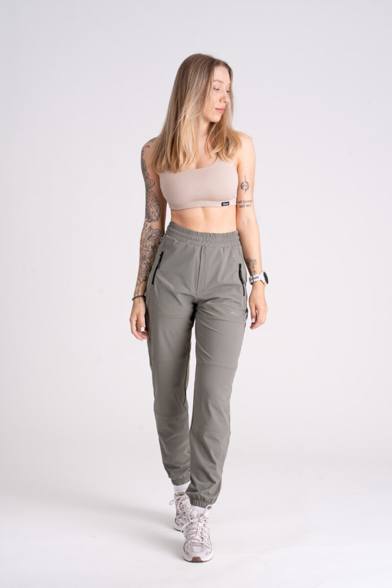 Turistické nohavice - Olive