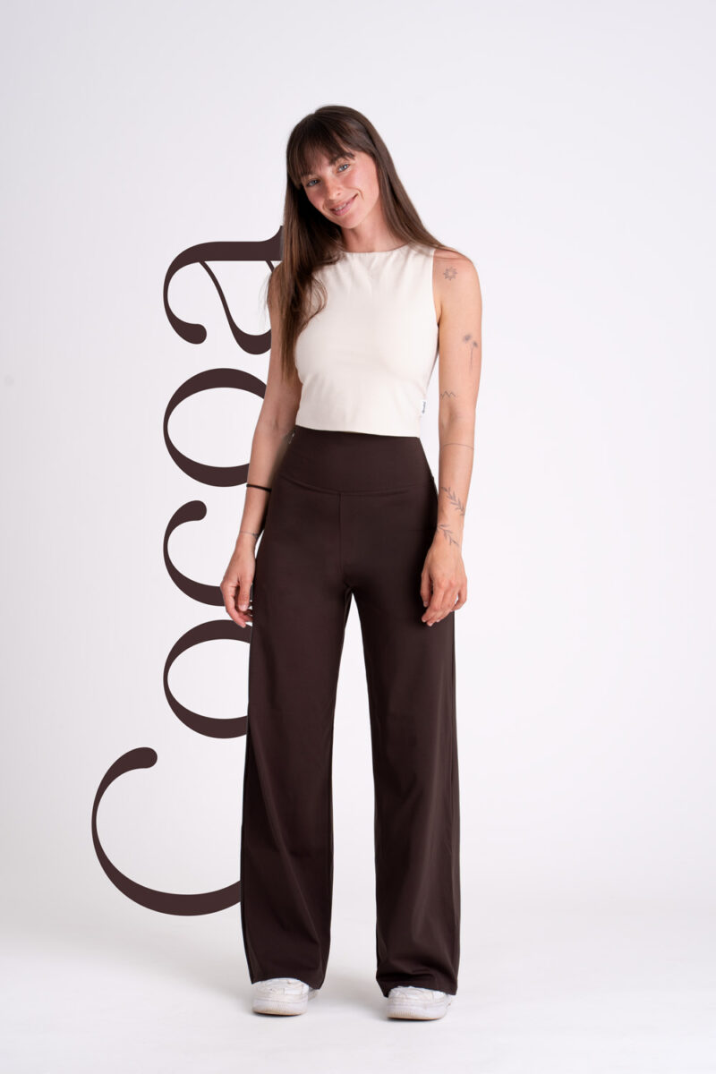 Nohavice - Wide Cocoa