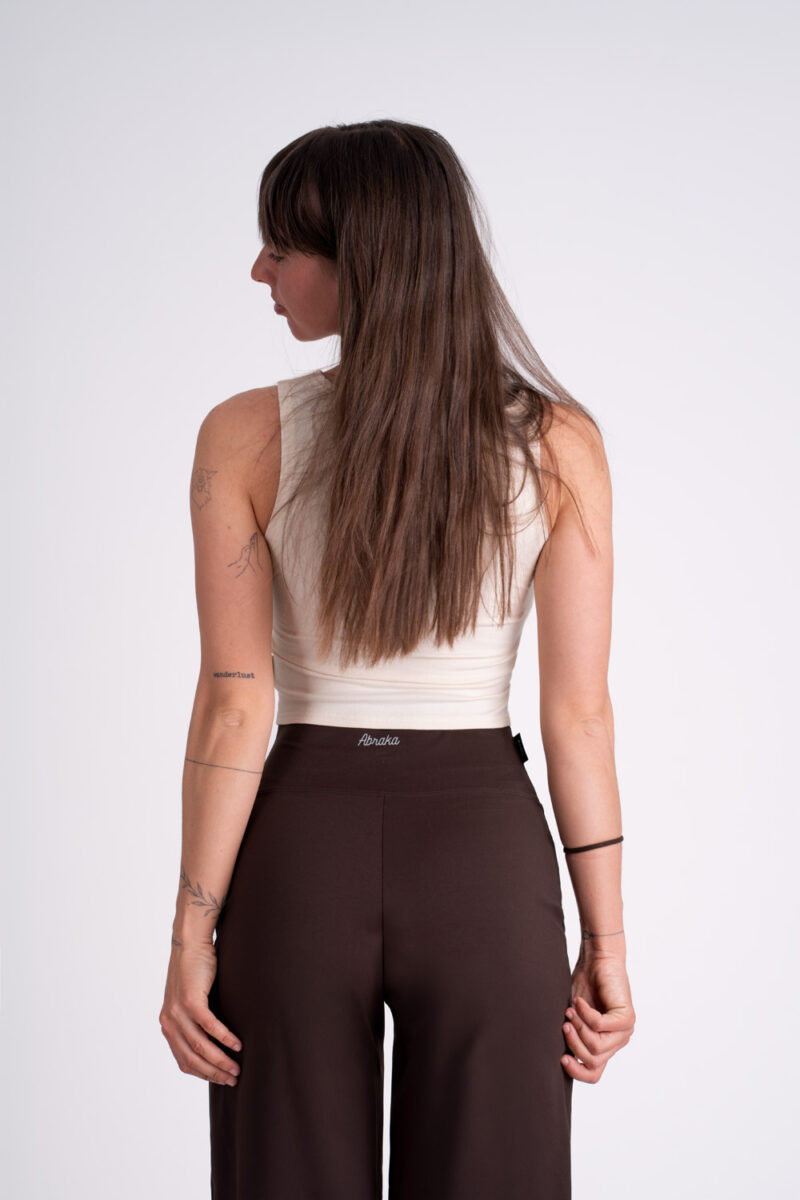 Nohavice - Wide Cocoa