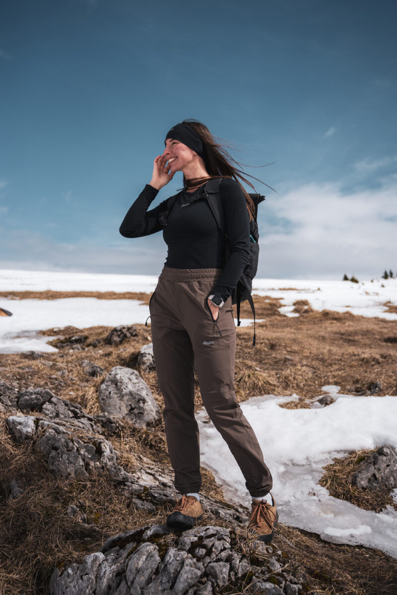 Turistické nohavice - Mocha