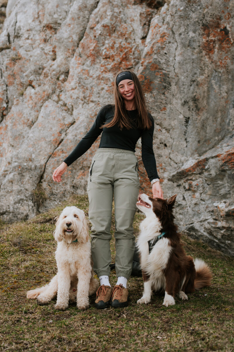 Turistické nohavice - Olive