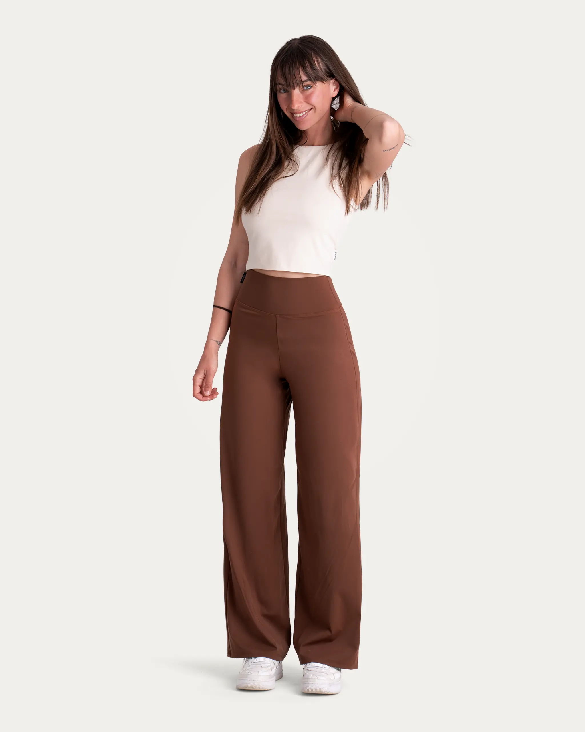 Nohavice Wide – Caramel