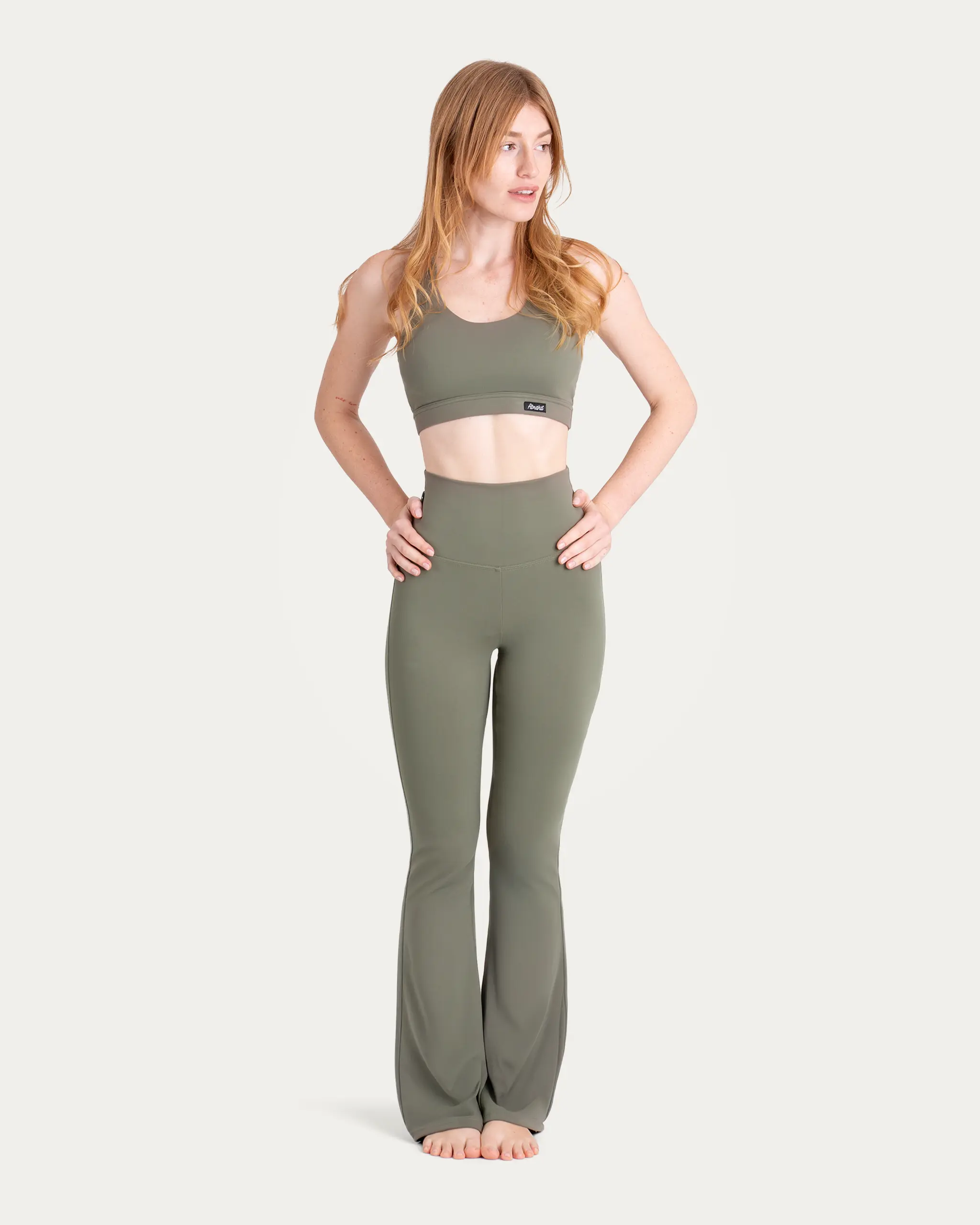 Legíny Flare – Olive