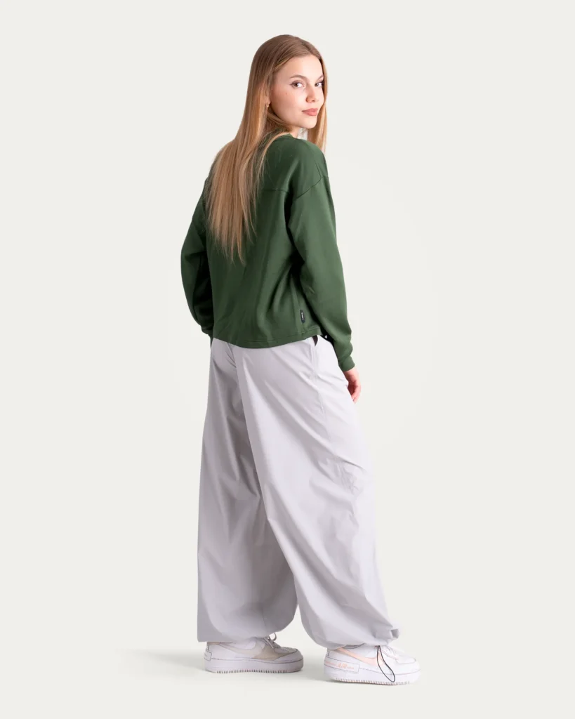 Merino mikina – Moss