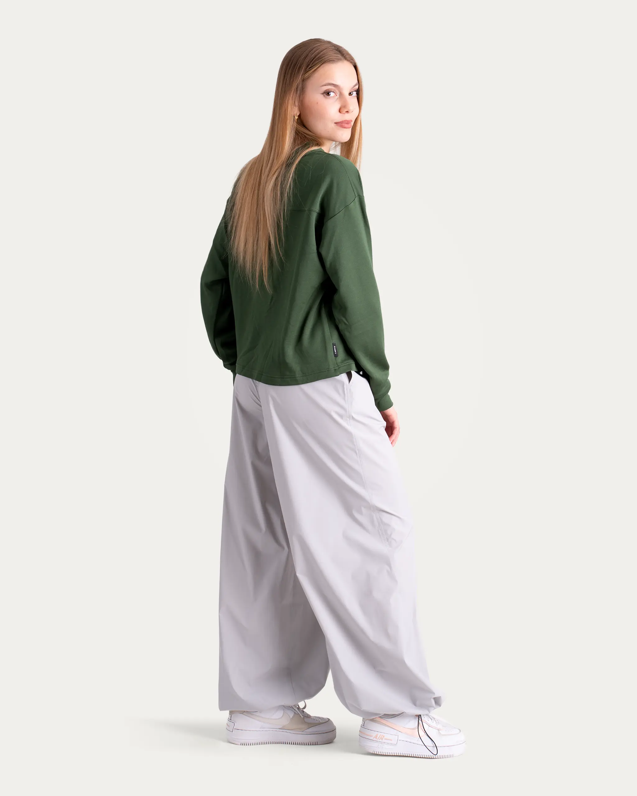 Merino mikina – Moss