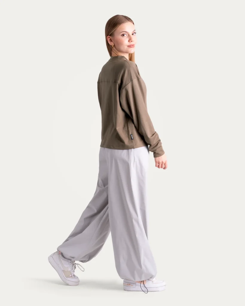 Merino mikina – Taupe