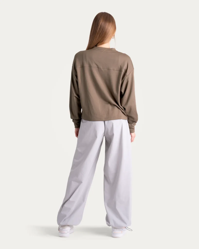 Merino mikina – Taupe