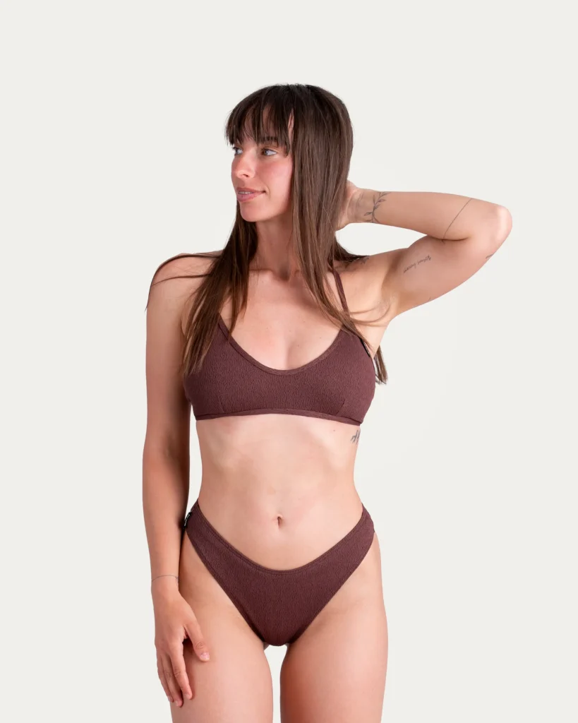 Plavkový top Wave – Brownie