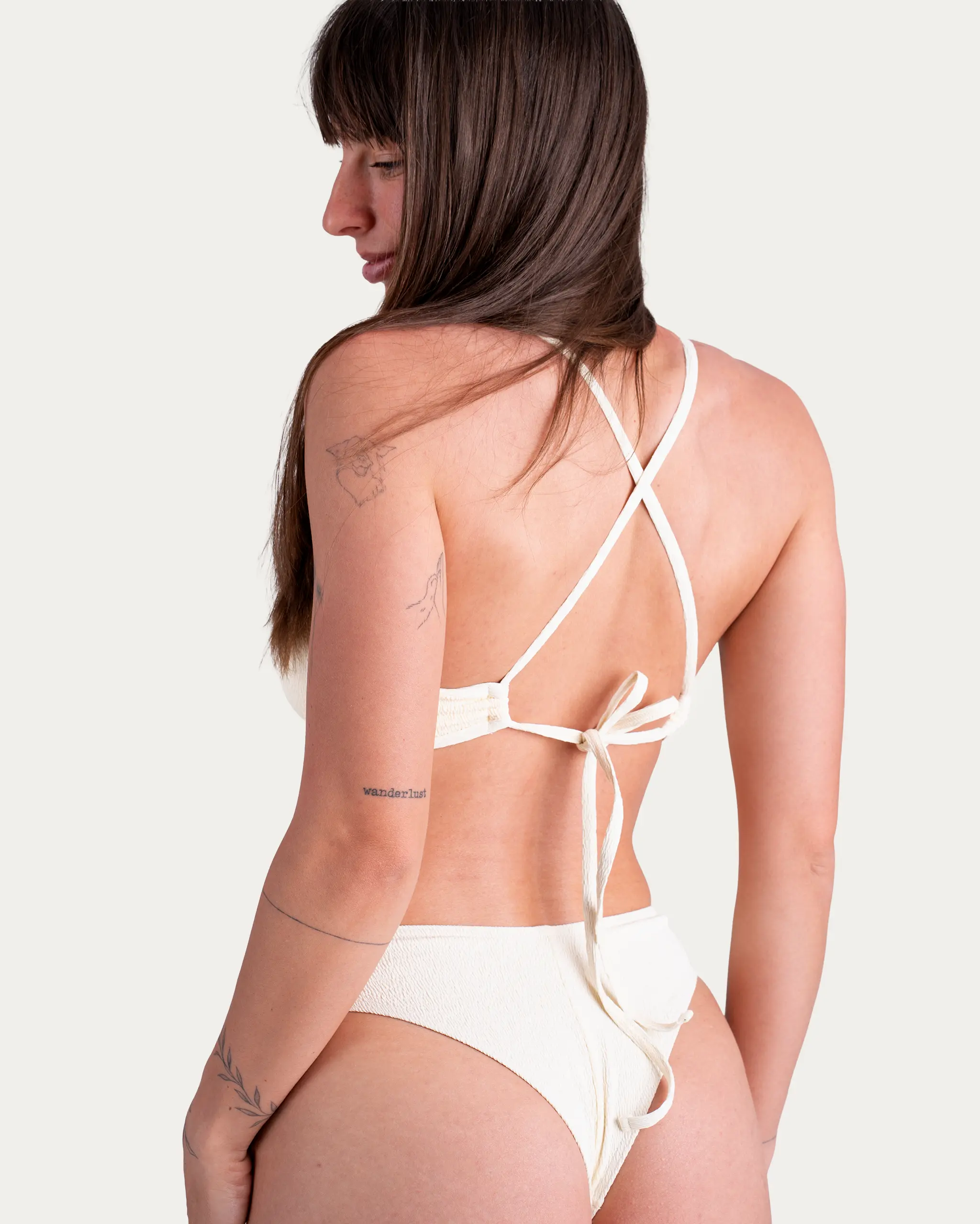 Plavkový spodok brazil Wave – Ivory