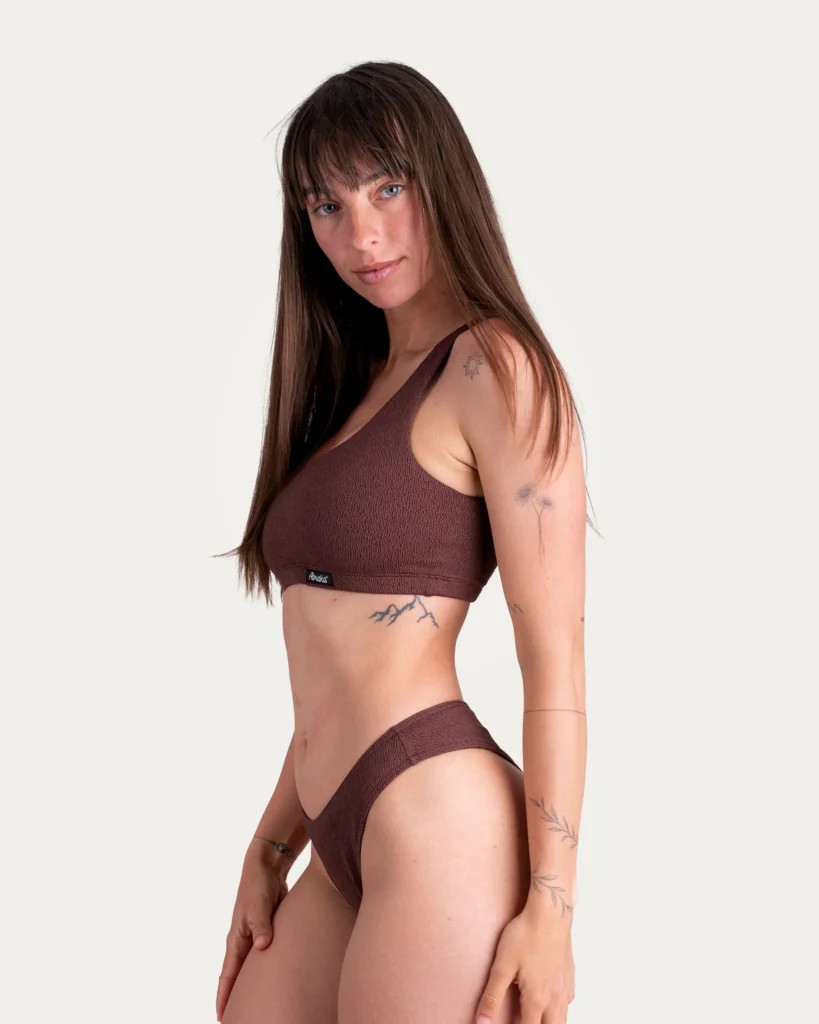 Plavková podprsenka Wave – Brownie