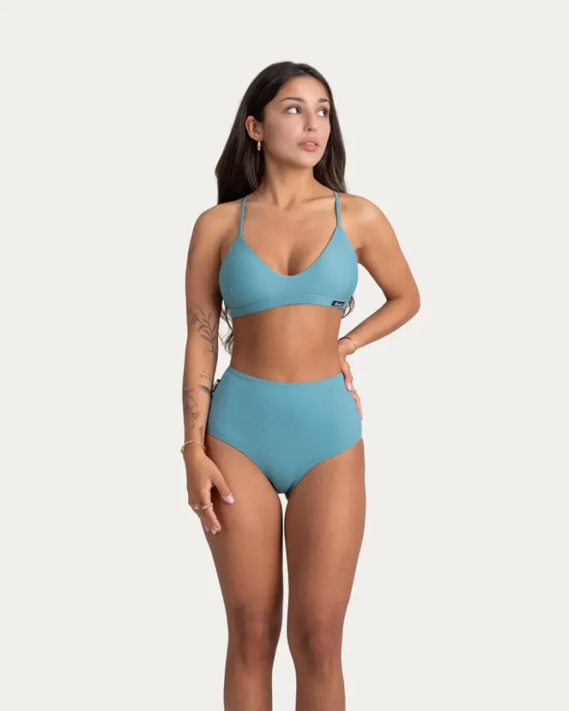 Plavkový spodok vysoký Swim – Larimar