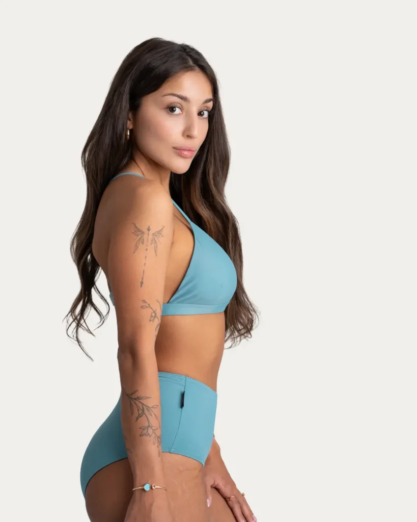 Plavkový spodok vysoký Swim – Larimar