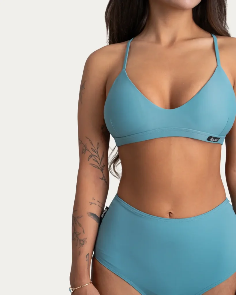 Plavkový spodok vysoký Swim – Larimar
