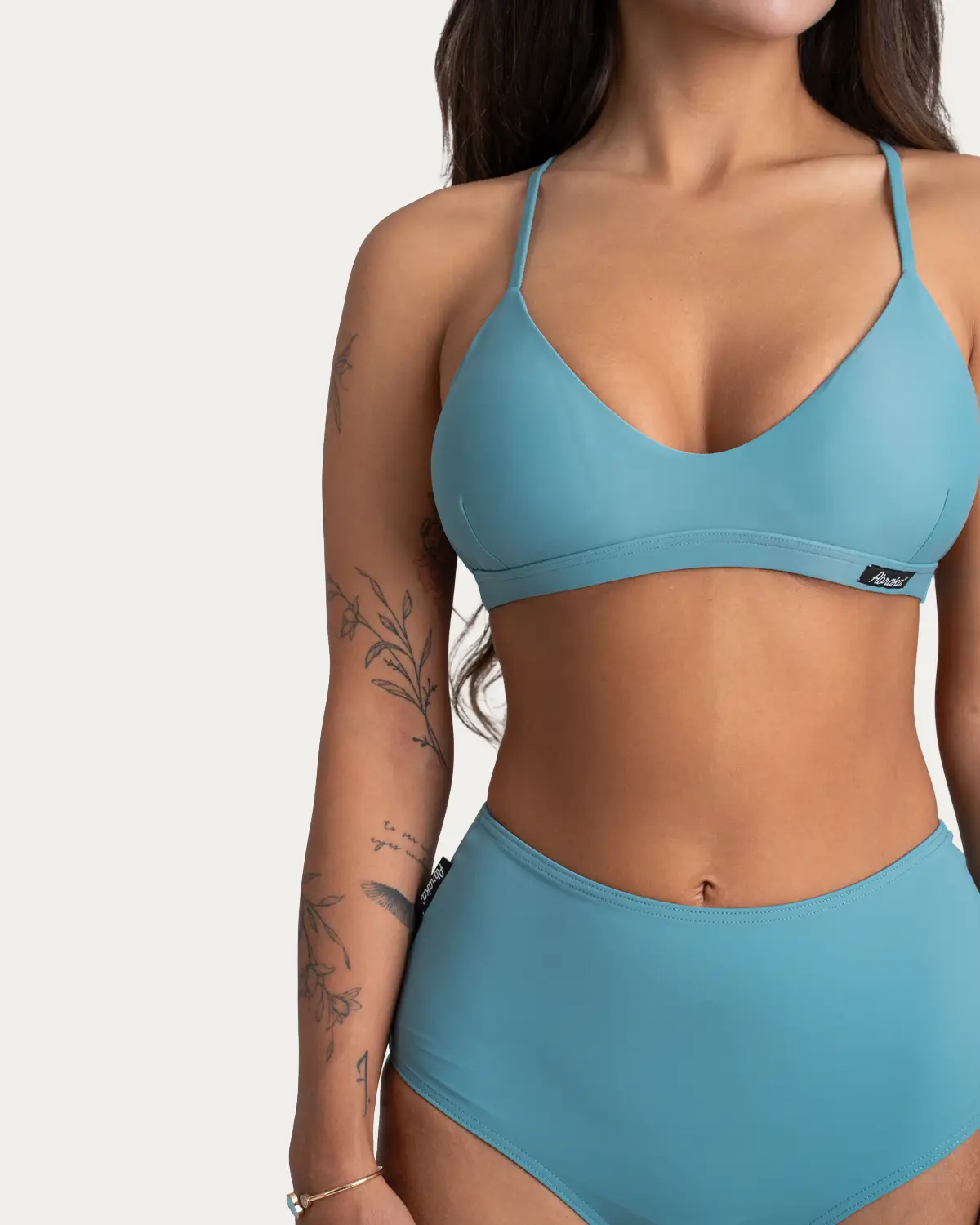 Plavkový spodok vysoký Swim – Larimar